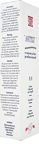 Tinte de Pelo Profesional Caoba Cobrizo Rojos Caoba con Amoníaco 6/46 Permanente 100ml Made in Italy