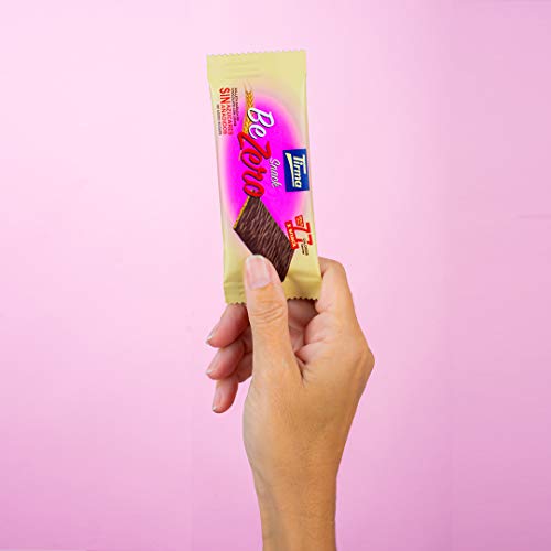 Tirma Snack Be-Zero Galleta Bañada en Chocolate con Leche, Sin Azúcares Añadidos (6 Packs x 17.5g) 105g