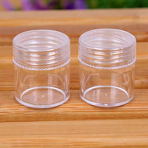 TITA-DONG 30 unids venta al por mayor envase cosmético vacío tarro plástico pote sombra de ojos maquillaje viaje crema crema loción recargable botella caja