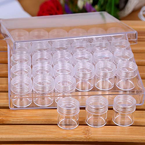 TITA-DONG 30 unids venta al por mayor envase cosmético vacío tarro plástico pote sombra de ojos maquillaje viaje crema crema loción recargable botella caja