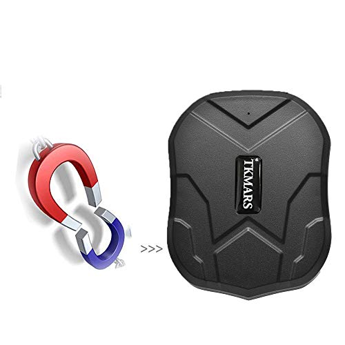 TK905 Localizador GPS para Coche,5000mAH Batería 90 Días en Espera GPS Tracker Magnético GPS Coche Localizador para Moto Bicicleta con App/Sitio Web Posición,Sin Subscripción