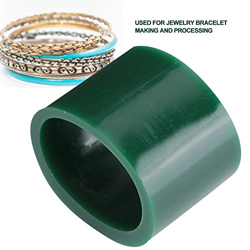 TMISHION Joyería Pulsera Cera Tubo de fundición Fabricación de Joyas Procesamiento Accesorios Herramientas (Ovalado pequeño) Pulsera Grabado Cera