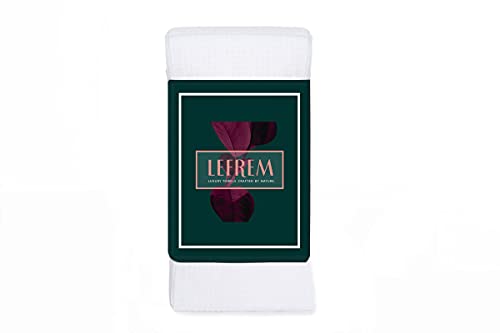 Toallas Desechables LEFREM para peluquería y estética, ecológicas, 100% biodegradables, Suaves y Gruesas, de un Solo Uso (Pack of 20)