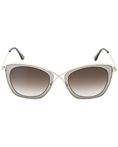 Tom Ford FT0605 50K 53 Monturas de Gafas, Marrón (Marron Oscuro/), 53.0 Unisex Adulto