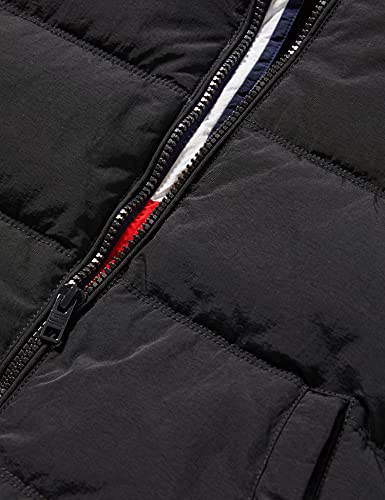 Tommy Hilfiger Essential Padded Jacket Chaqueta, Black, 6 Years para Niños