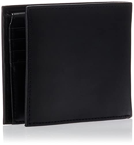 Tommy Hilfiger Eton CC Flap and Coin Pocket, Cartera Hombre^Mujer, Black, OS