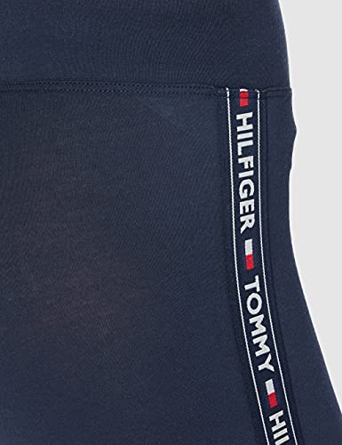 Tommy Hilfiger Legging Mallas, Azul (Navy Blazer 416), Large para Mujer