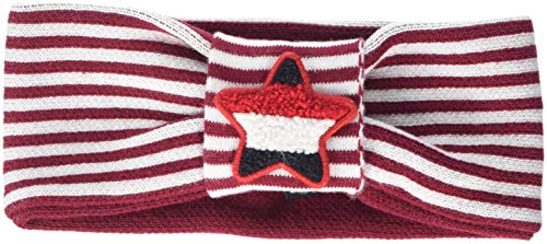 Tommy Hilfiger Logo Headband Cinta para la Cabeza, Rojo (Rumba Red/White 902), Medium (Talla del Fabricante: S-M) para Mujer