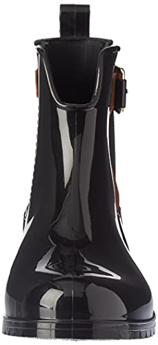 Tommy Hilfiger O1285XLEY 2Z2, Botines Mujer, Negro (Black-Winter Cognac), 38 EU