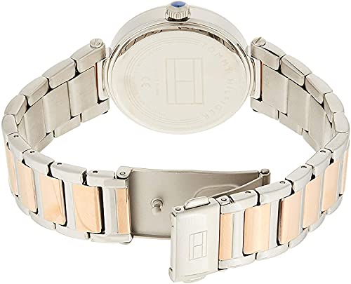 Tommy Hilfiger Reloj Analógico para Mujer de Cuarzo con Correa en Acero Inoxidable 1782236