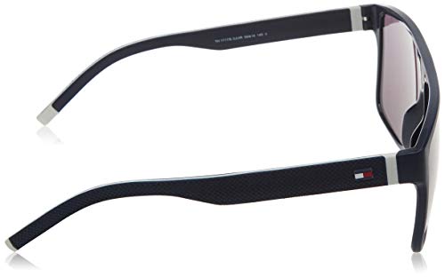Tommy Hilfiger TH 1717/S Gafas de Sol, Blanco Azul, 59 para Hombre