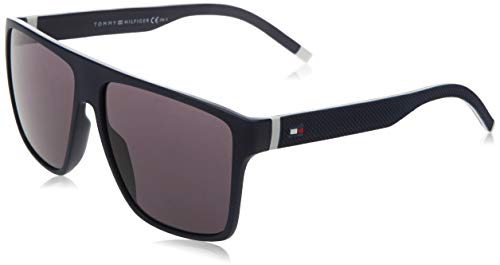 Tommy Hilfiger TH 1717/S Gafas de Sol, Blanco Azul, 59 para Hombre