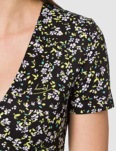 Tommy Jeans TJW FIT Flare Print Dress Vestido, Estampado Floral, L para Mujer