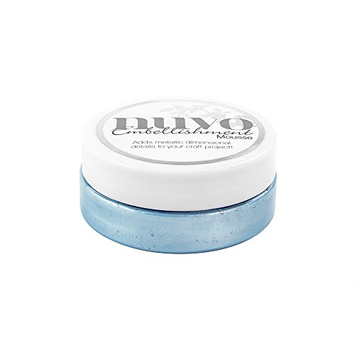 Tonic Studios Embellishment Mousse-Azul Cornflower, 7 x 7 x 3.1 cm