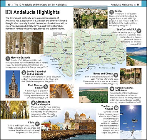 Top 10. Andalucia And The Costa Del Sol (DK Eyewitness Travel Guide) [Idioma Inglés] (Pocket Travel Guide)
