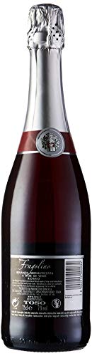 Toso Fragolino Rosso Bebida Premezclada - Paquete de 6 x 750 ml - Total: 4500 ml