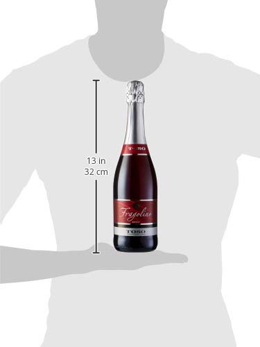 Toso Fragolino Rosso Bebida Premezclada - Paquete de 6 x 750 ml - Total: 4500 ml