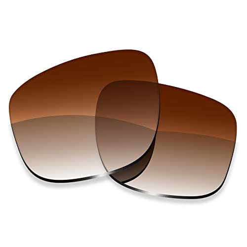 ToughAsNails Lentes polarizadas de repuesto para Oakley Sliver OO9262 Sunglass - marrón degradado