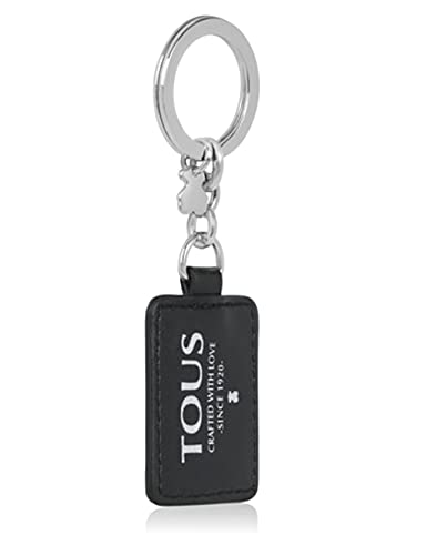 TOUS 2001594651 Llavero Square Plate Negro