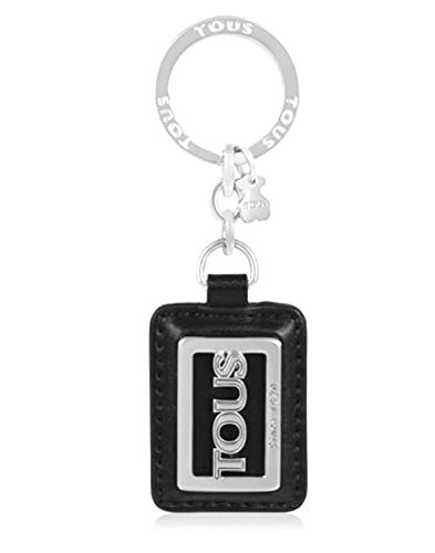 TOUS 2001594651 Llavero Square Plate Negro