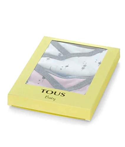 Tous Baby SET 2 BODYS LUMI-1404 CELESTE T- 1 A 3 MESES