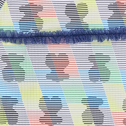 TOUS BABY - Vestido de Playa con Lazos para Niña. Estampado Line. (Multicolor, 3-6 Meses)