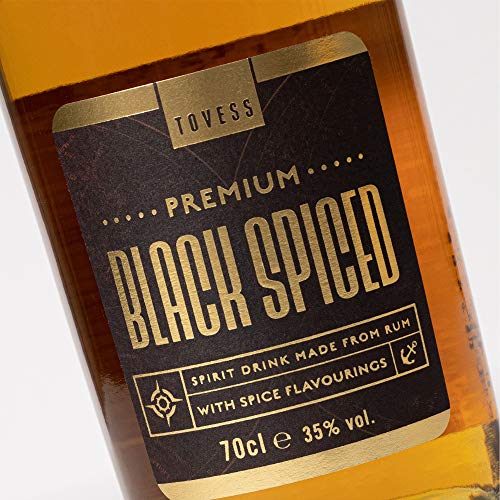 Tovess Ron negro especiado - 700 ml