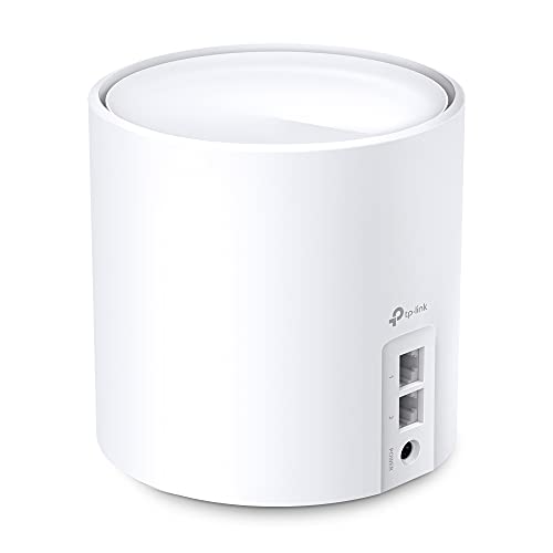 TP-Link Deco X20 - Sistema WiFi 6 Mesh, AX1800 Doble Banda, 2X Puertos Gigabit, MU-MIMO, OFDMA, Seguridad WPA3, Modo Router/Punto Acceso