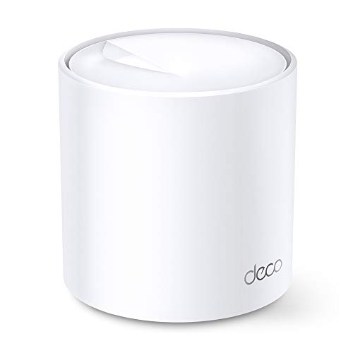 TP-Link Deco X20 - Sistema WiFi 6 Mesh, AX1800 Doble Banda, 2X Puertos Gigabit, MU-MIMO, OFDMA, Seguridad WPA3, Modo Router/Punto Acceso