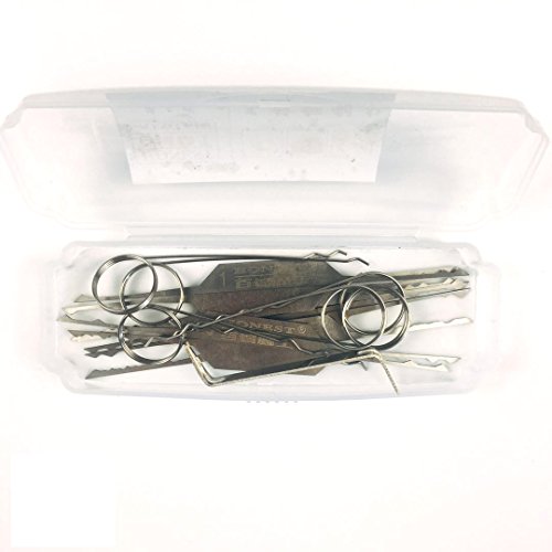 TPM Go Lot de 18 crochetage Râteau de crochetage de serrure, Wave outils pour ouvrir Lock