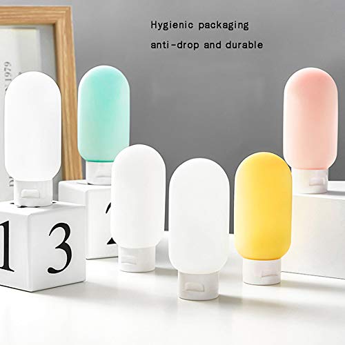 Travel Bottles Set,Travel Bottles Set For Toiletries,Travel Bottles Containers Set,for Cosmetics,Shampoo,Lotion,Conditioners,Cream,Perfume,Silicone Travel Containers For Toiletries,Portable,Leakproof,