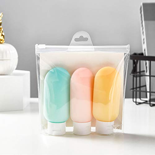 Travel Bottles Set,Travel Bottles Set For Toiletries,Travel Bottles Containers Set,for Cosmetics,Shampoo,Lotion,Conditioners,Cream,Perfume,Silicone Travel Containers For Toiletries,Portable,Leakproof,