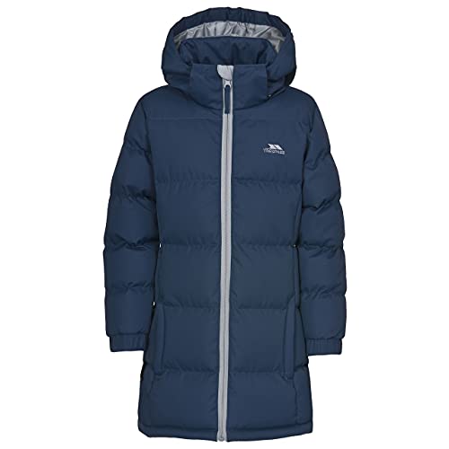 Trespass Tiffy, Chaqueta acolchada para niña, azul (Navy Tone), talla 7/8