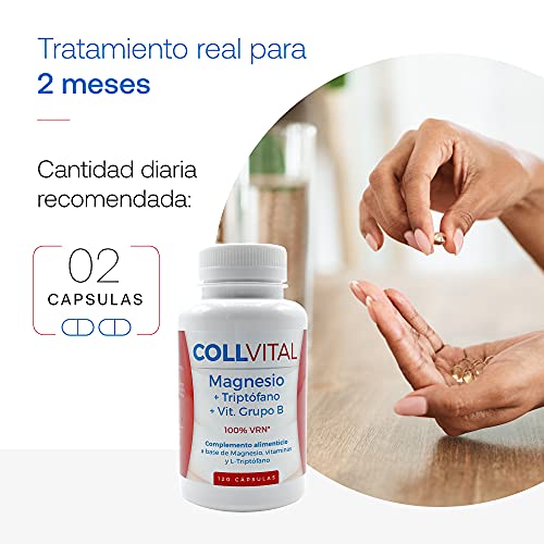 Triconatur Collvital Magnesio Con Triptofano + B 120 Caps Envase De 120 Capsulas 300 g