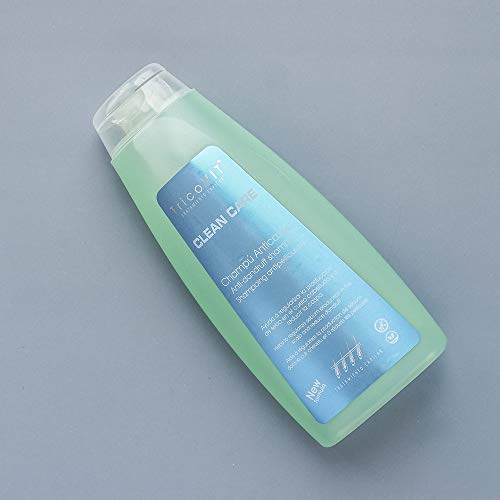 TricoVIT Clean Care – Champú Anti-Caspa, Reduce la Descamación, Alivia el Picor, Purificador y Antimicrobiano, 100% Vegano y Sin Parabenos Ni Siliconas, 400 ml