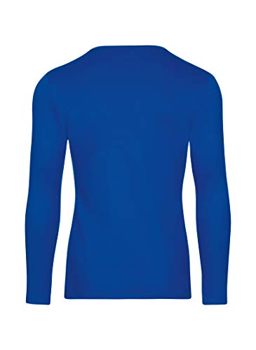 Trigema Damen Langarmshirt 502501 Camiseta de Manga Larga, Azul Cobalto, XL para Mujer