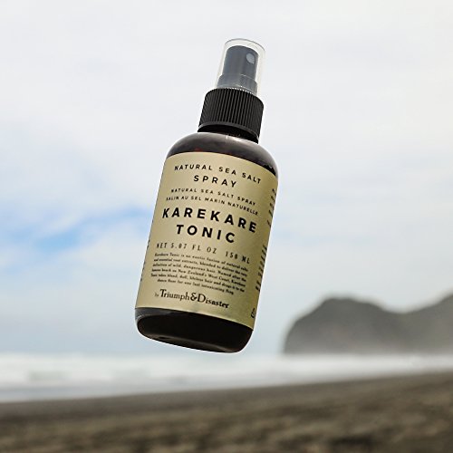 Triumph & Disaster KareKare - Fortalecedor natural de sal marina para el cabello, 150 ml, no pegajoso, instantáneo de playa + protector de cuero cabelludo y cabello