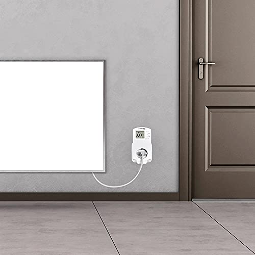 TROTEC TIH 300 S Calefactor Eléctrico por infrarrojo (TÜV) Calefacción por Infrarrojos, ultraplano, calefacción de Pared, Fuente de Calefacción de 300 vatios