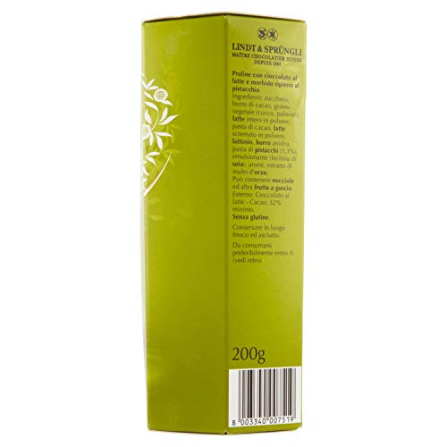 TRUFAS DE CHOCOLATE CON PISTACHO LINDOR - CAJA DE 200G LINDT