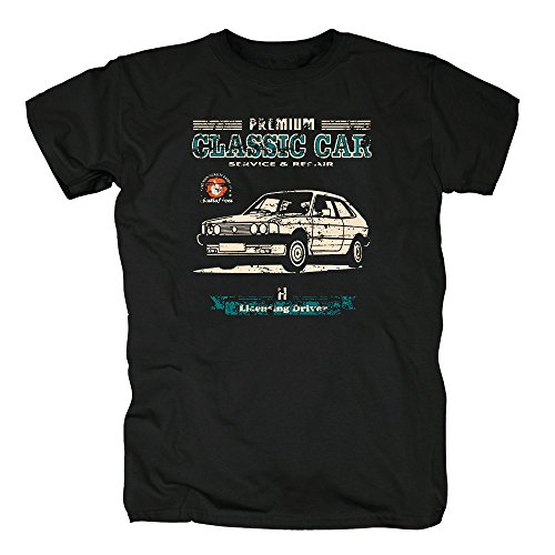 TSP Scirocco Camiseta para Hombre L Negro