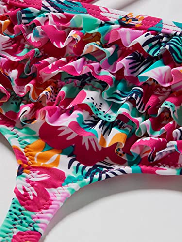 Tuc Tuc Trikini Love Sauvage Traje de baño de una Sola Pieza, Rosa, 5A para Niñas