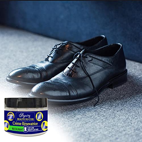 tulipes Aceite de Limpieza y Mantenimiento de Cuero Aceite de visón Crema de acristalamiento nutritiva Aceite de Mantenimiento de Cuero Zapatos de Cuero Color complementario Crema Sturdy