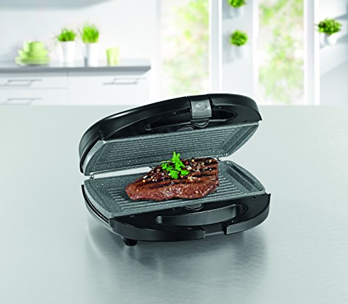TV Top Ventes 00925 Gourmetmaxx - Parrilla de mesa antracita/negro 700 W