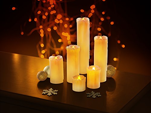 TV Top Ventes 01934 Candlemaxx Vela LED Amarillo – Juego de 6