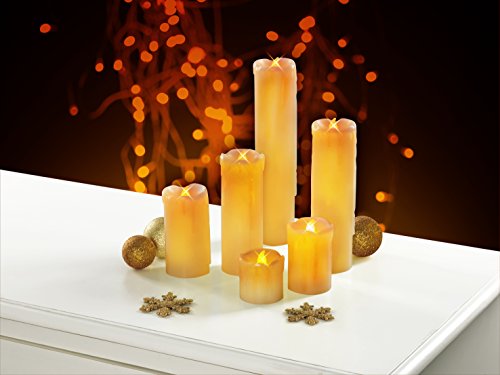 TV Top Ventes 01934 Candlemaxx Vela LED Amarillo – Juego de 6
