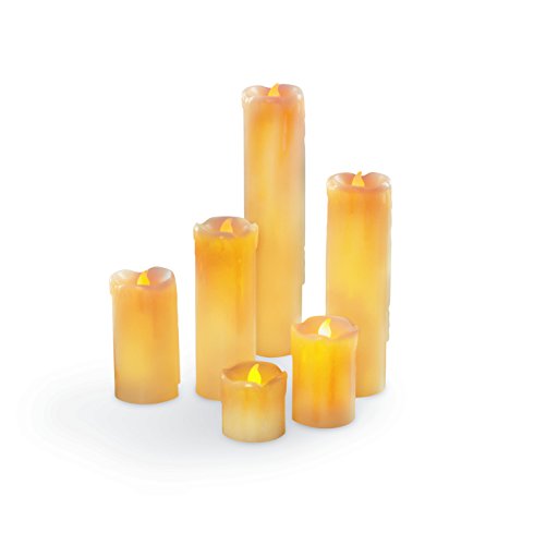 TV Top Ventes 01934 Candlemaxx Vela LED Amarillo – Juego de 6