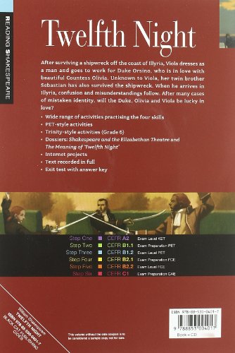 TWELFTH NIGHT: Twelfth Night + audio CD (Reading and training)