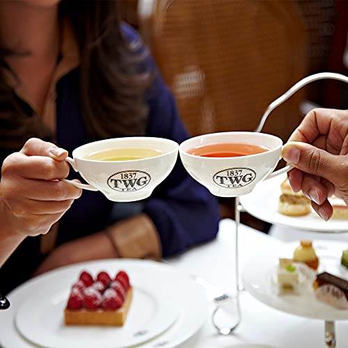 TWG Tea | Chamomile, infusión de manzanilla en 15 bolsitas de algodón cosidas a mano en caja de regalo de 37,5 g
