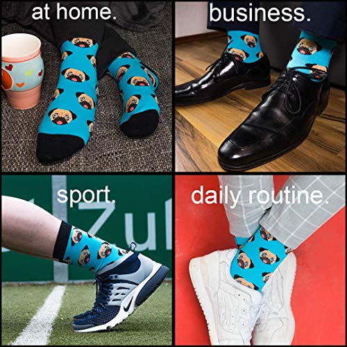 TwoSocks Calcetines - Unisex Hombre Mujer Diseño de moda/Tamaño 36-46 / Medias Calcetines Calcetín Calcetín Hipster Pintura Pintura divertido colorido divertido (perro)