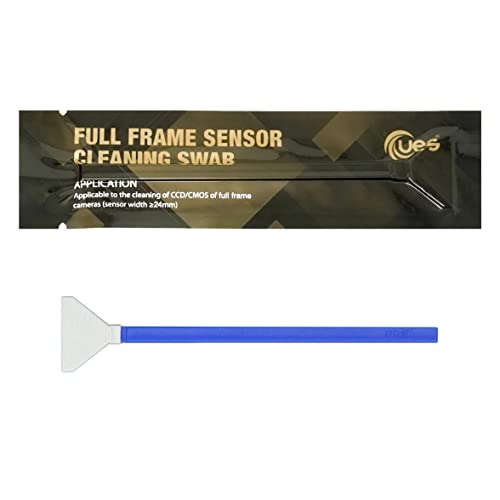 UES FFR 30 hisopos de Limpieza con Sensor de fotograma Completo para cámara Digital Reflejo y sin Espejo CCD y CMOS Sensores (30 hisopos Secos de 24 mm)